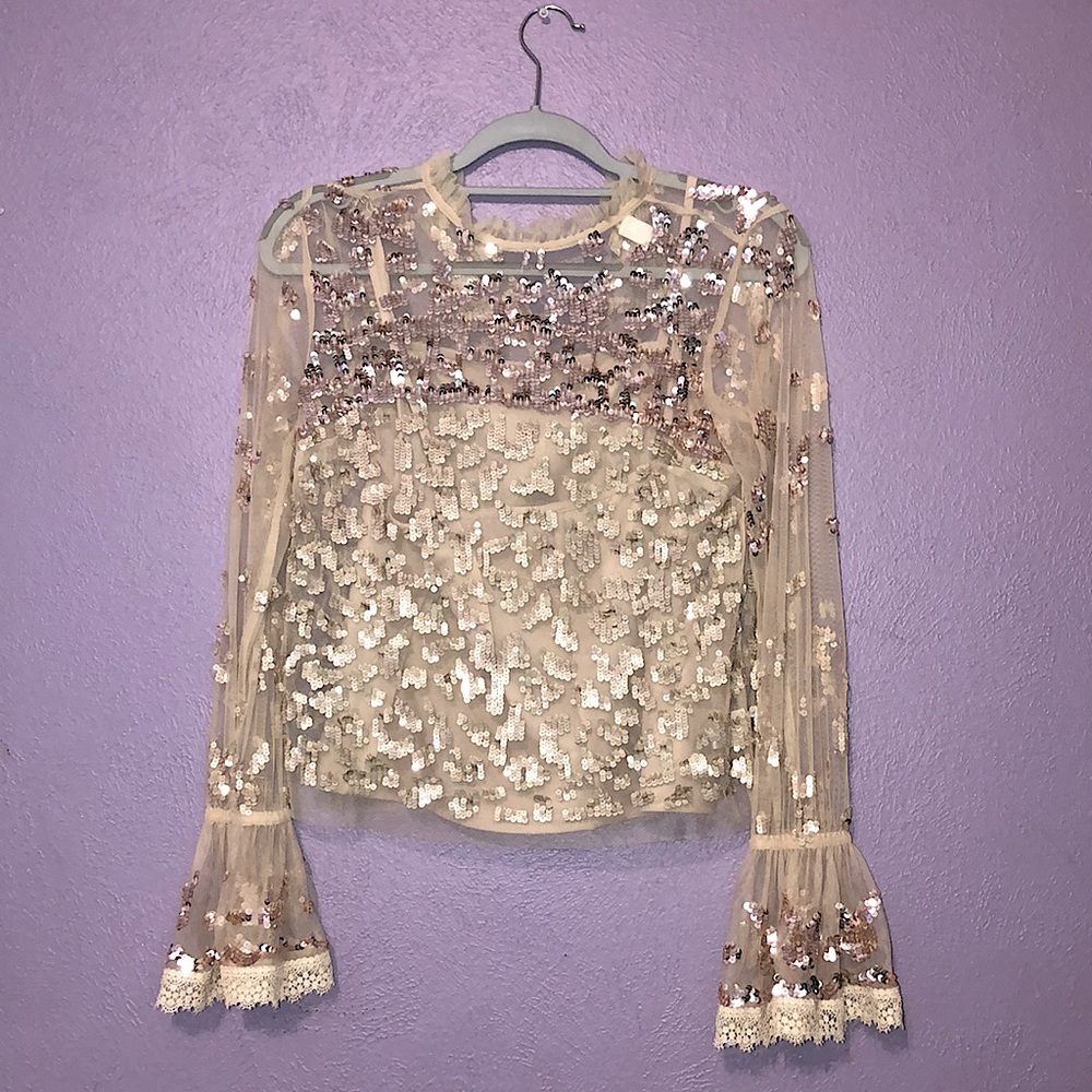 Chelsea & Violet Sequin Top
